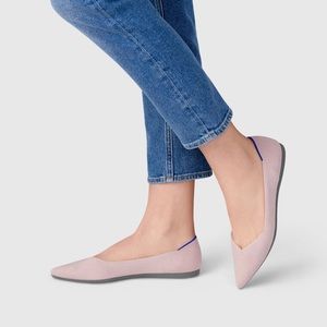Rothy’s The Point Petal Pink Solid Flat